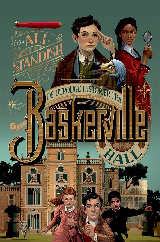 Cover for Ali Standish · De utrolige historier fra Baskerville Hall (Gebundenes Buch) [1. Ausgabe] (2024)