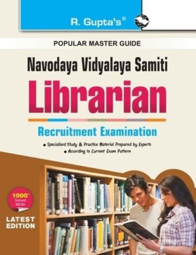 Cover for R. Gupta · Navodya Vidyalaya Tgt Librarian (Taschenbuch) (2020)