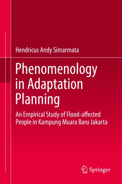 Cover for Simarmata · Phenomenology in Adaptation Planning (Book) [1st ed. 2018 edition] (2017)