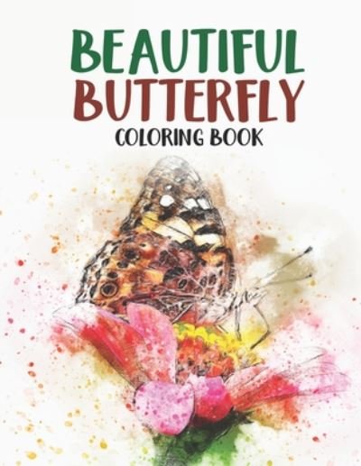 Beautiful Butterfly Coloring Book - Sc Adkins - Bøger - Independently Published - 9798666247952 - 14. juli 2020