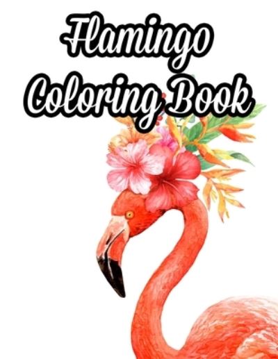 Cover for Jacquie Lee · Flamingo Coloring Book (Paperback Book) (2020)