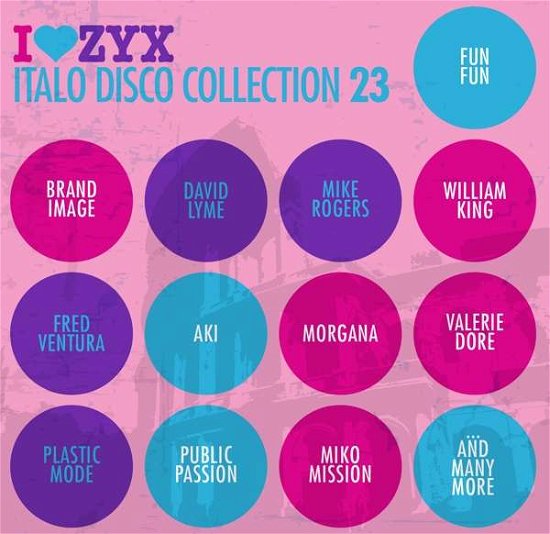 Cover for Various Artsts · Zyx Italo Disco Collection 23 (CD) (2017)