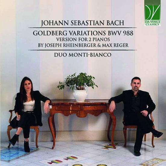 Goldberg Variationen für 2 Klaviere - Duo Monti-Bianco - Musikk - DA VINCI CLASSICS - 0746160911953 - 30. april 2021