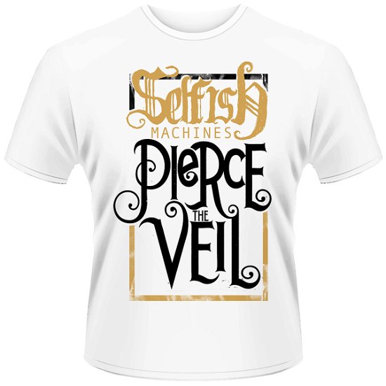 Cover for Pierce the Veil · Selfish Machines (T-shirt) [size XL] [White edition] (2015)