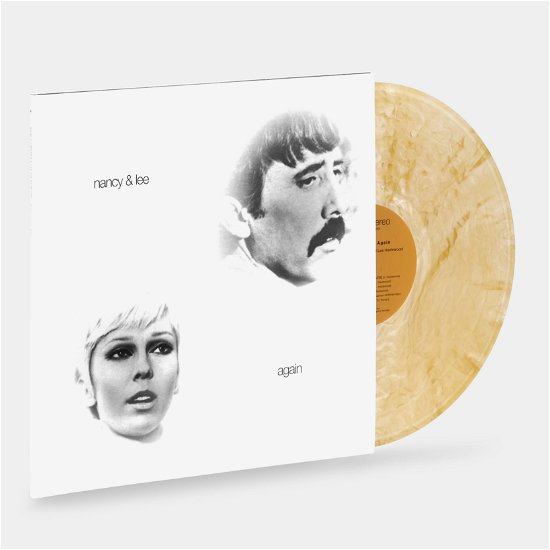 Cover for Nancy Sinatra &amp; Lee Hazlewood · Nancy &amp; Lee Again (LP) [Clear with White and Black Hi-melt Wax edition] (2023)