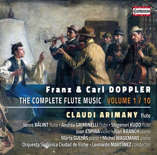 Cover for Doppler / Doppler / Arimany / Balint / Griminelli · Franz &amp; Carl Doppler: Complete Flute Music V1 (CD) (2017)
