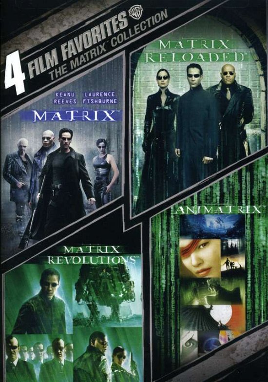 Cover for DVD · 4 Film Favorites: the Matrix Collection (DVD) [Widescreen edition] (2008)