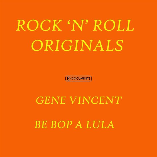 Cover for Vincent Gene · Be Bop a Lula (CD)