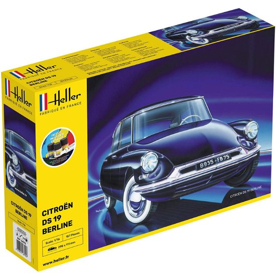 Cover for Heller · 1/16 Starter Kit Citroen Ds 19 Berline (Toys)