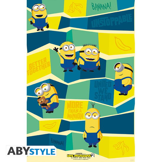 MINIONS - Poster «Minions everywhere» (91.5x61) - Großes Poster - Koopwaar -  - 3665361058953 - 7 februari 2019