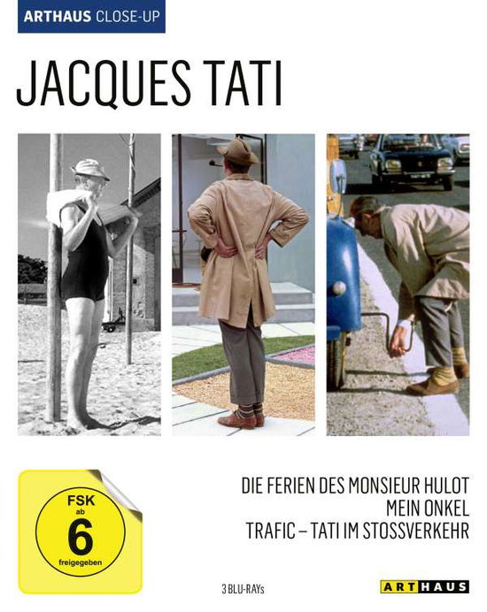 Jacques Tati - Arthaus Close-up (3 Blu-rays) - Movie - Elokuva -  - 4006680094953 - torstai 9. tammikuuta 2020