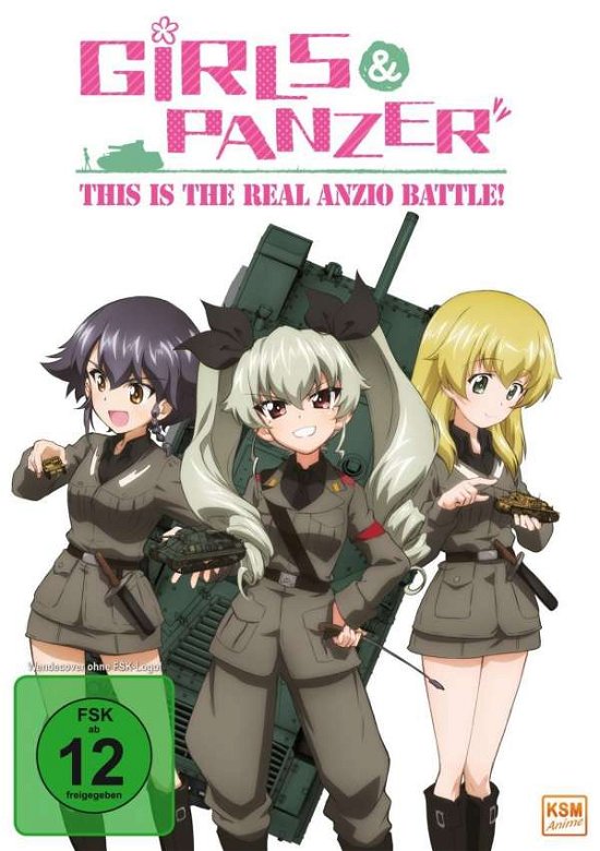 Cover for N/a · Girls und Panzer - This is the Real Anzio Battle! (OVA) (DVD) (DVD) (2017)