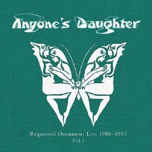 Cover for Anyone's Daughter · Requested Document Live 1980-83.1 (CD) [Japan Import edition] (2018)