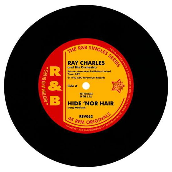 Cover for Ray Charles · Hide 'nor Hair (7&quot;) (2015)