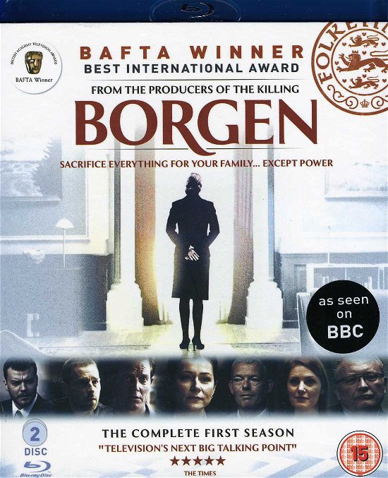 Cover for Borgen · Borgen Season 1 (Region B) (Blu-ray) (2012)