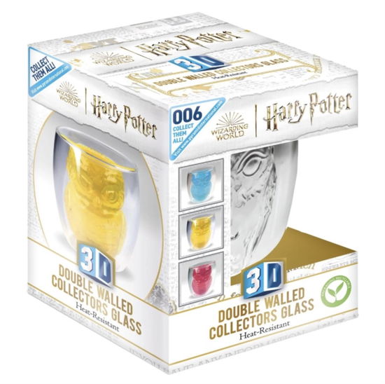 Harry Potter Hedwig 3D Feature Glass - Harry Potter - Merchandise - HARRY POTTER - 5050293867953 - September 30, 2024