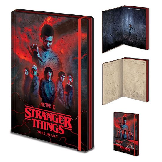 Stranger Things 2023 Official Diary - Stranger Things - Merchandise - PYRAMID - 5051265740953 - 2. august 2022