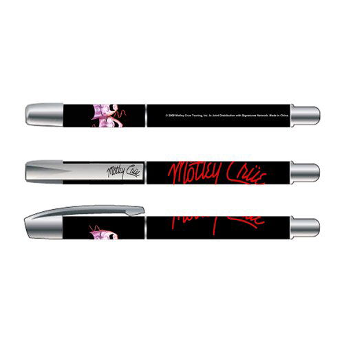 Motley Crue Gel Pen: Masks Logo - Mötley Crüe - Gadżety - Unlicensed - 5055295305953 - 