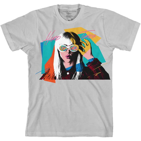 Cover for Hayley Williams · Hayley Williams Unisex T-Shirt: Hard Times (T-shirt) [size S] [Grey - Unisex edition]