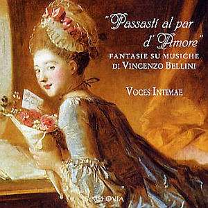 Cover for Voces Intimae · Voces Intimae-passasti Al Par D'amore / Fantasie Su (CD)