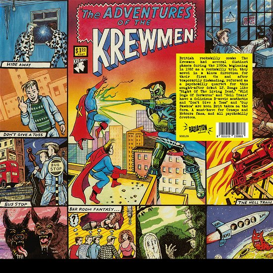 Cover for Krewmen · The Adventures Of The Krewmen (LP) [Reissue edition] (2021)