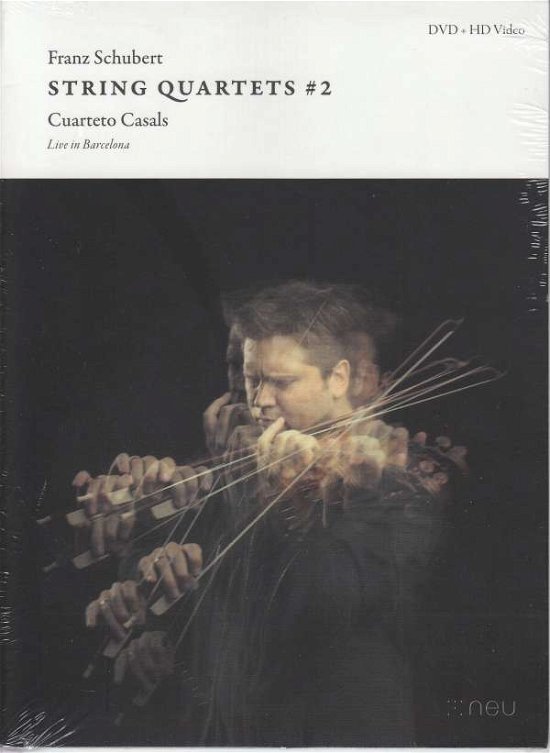 Cover for Cuarteto Casals · Cuarteto Casals: Franz Schubert String Quartets #2 (DVD) (2016)