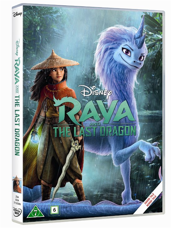 Cover for Raya and the Last Dragon (DVD) (2021)