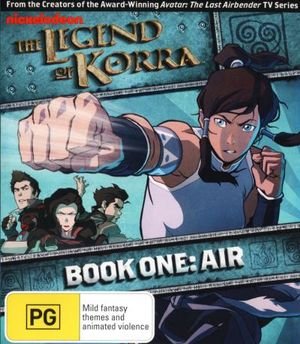 Cover for Legend of Korra: Book One: Air (Blu-ray) (2013)
