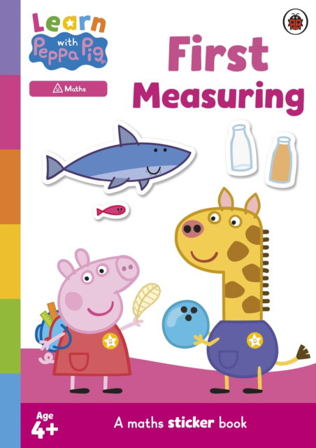 Cover for Peppa Pig · Learn with Peppa: First Measuring sticker activity book - Learn with Peppa (Paperback Book) (2025)