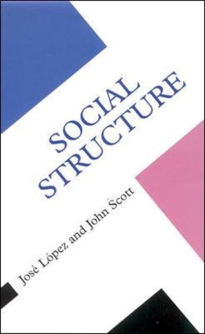 Cover for J. Lopez · Social Structure (Paperback Bog) (2000)