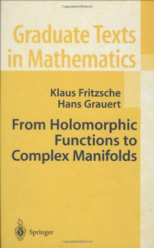 Cover for Klaus Fritzsche · From Holomorphic Functions to Complex Manifolds - Graduate Texts in Mathematics (Hardcover Book) (2002)