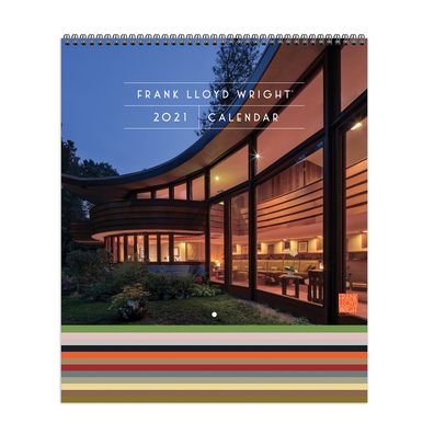 Cover for Galison · Frank Lloyd Wright 2021 Tiered Wall Calendar (Calendar) (2020)