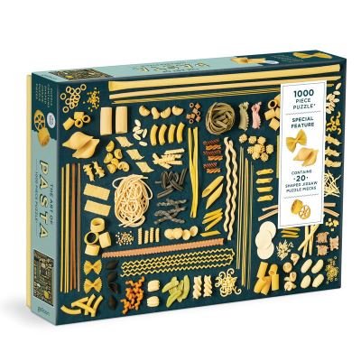 Cover for Galison · The Art of Pasta 1000 Piece Puzzle with Shaped Pieces (SPILL) (2023)