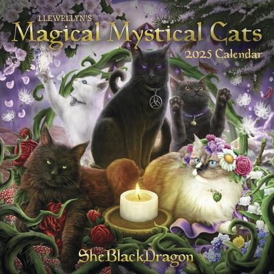 Llewellyn's 2025 Magical Mystical Cats Calendar - Llewellyn - Merchandise - Llewellyn Publications,U.S. - 9780738771953 - 8. august 2024