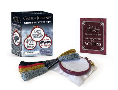 Game of Thrones Cross-Stitch Kit - Running Press - Muu - Running Press - 9780762486953 - tiistai 7. toukokuuta 2024