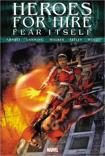 Cover for Dan Abnett · Fear Itself: Heroes For Hire (Hardcover bog) (2012)