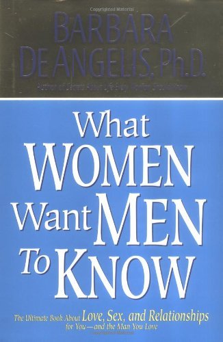 Cover for Barbara De Angelis · What Women Want Men to Know: The Ultimate Book About Love, Sex, and Relationships for You and the Man You Love (Hardcover Book) (2001)