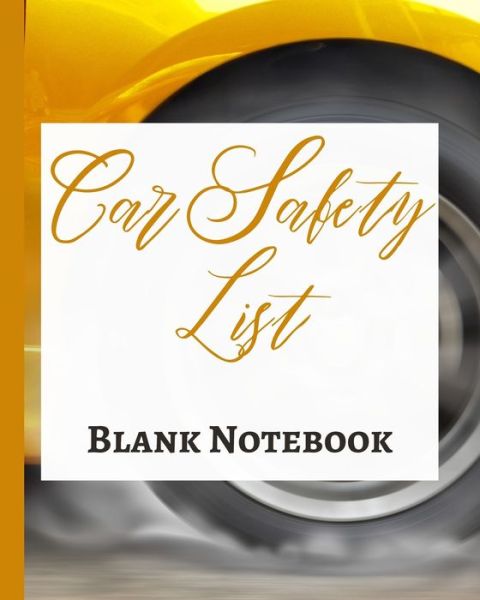 Car Safety List - Blank Notebook - Write It Down - Pastel Rose Gold Pink - Abstract Modern Contemporary Unique Art - Presence - Books - Blurb - 9781034285953 - January 20, 2021