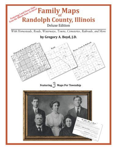 Cover for Gregory A. Boyd J.d. · Family Maps of Randolph County, Illinois (Paperback Bog) (2010)