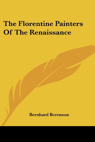 Cover for Bernhard Berenson · The Florentine Painters of the Renaissance (Paperback Book) (2006)