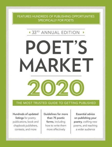 Cover for Robert Lee Brewer · Poet's Market 2020: The Most Trusted Guide for Publishing Poetry (Paperback Book) [Thirty-third edition] (2019)