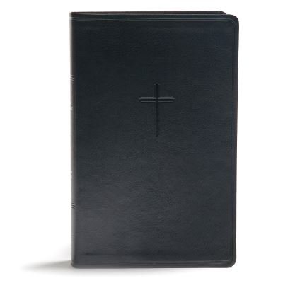 Cover for CSB Bibles by Holman · CSB Everyday Study Bible, Black LeatherTouch (Bok i konstläder) (2018)