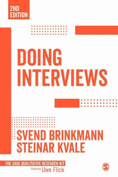 Cover for Brinkmann, Svend (Aalborg University, Denmark) · Doing Interviews - Qualitative Research Kit (Taschenbuch) [2 Revised edition] (2018)