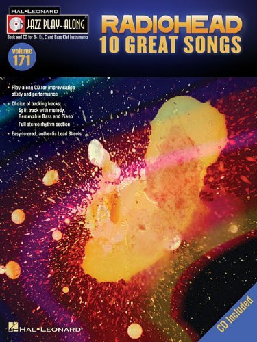 Cover for Radiohead · Radiohead Jazz Play-Along Volume 171 (Bog) [1 Pap / Com edition] (2013)