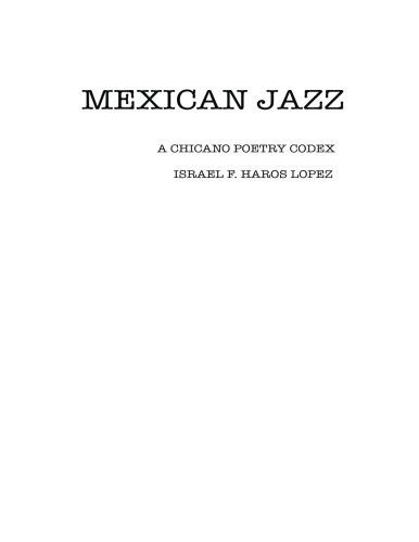 Cover for Israel F Haros Lopez · Mexican Jazz (Paperback Book) (2016)