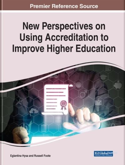 Cover for New Perspectives on Using Accreditation to Improve Higher Education (Hardcover Book) (2022)