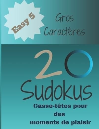 Cover for Jeuxkateny Publishing · 20 Sudokus (Paperback Book) (2019)