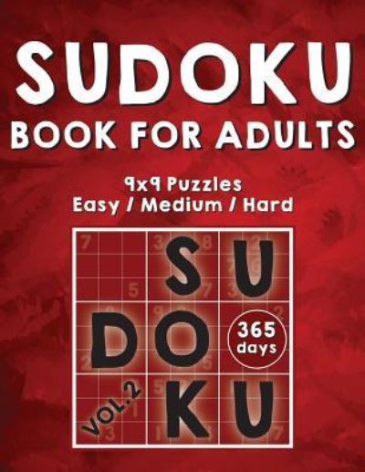 Cover for Cheans Natty · Sudoku Books For Adults (Paperback Book) (2018)