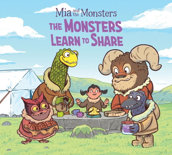 Cover for Neil Christopher · Mia and the Monsters: The Monsters Learn to Share: Inuktitut (RO) Edition - Mia and the Monsters (Paperback Book) [Inuktitut (RO) edition] (2024)