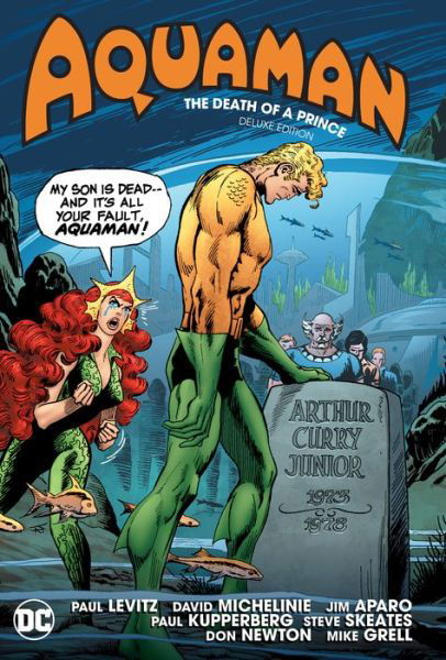 Cover for David Michelinie · Aquaman: The Death of a Prince Deluxe Edition (Gebundenes Buch) (2020)